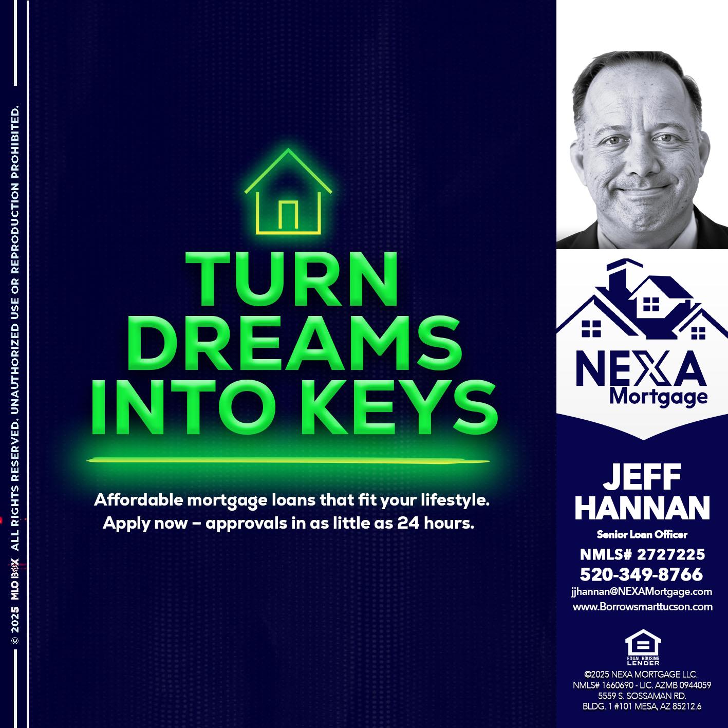 turn dreams - Jeff Hannan -Senior Loan Officer