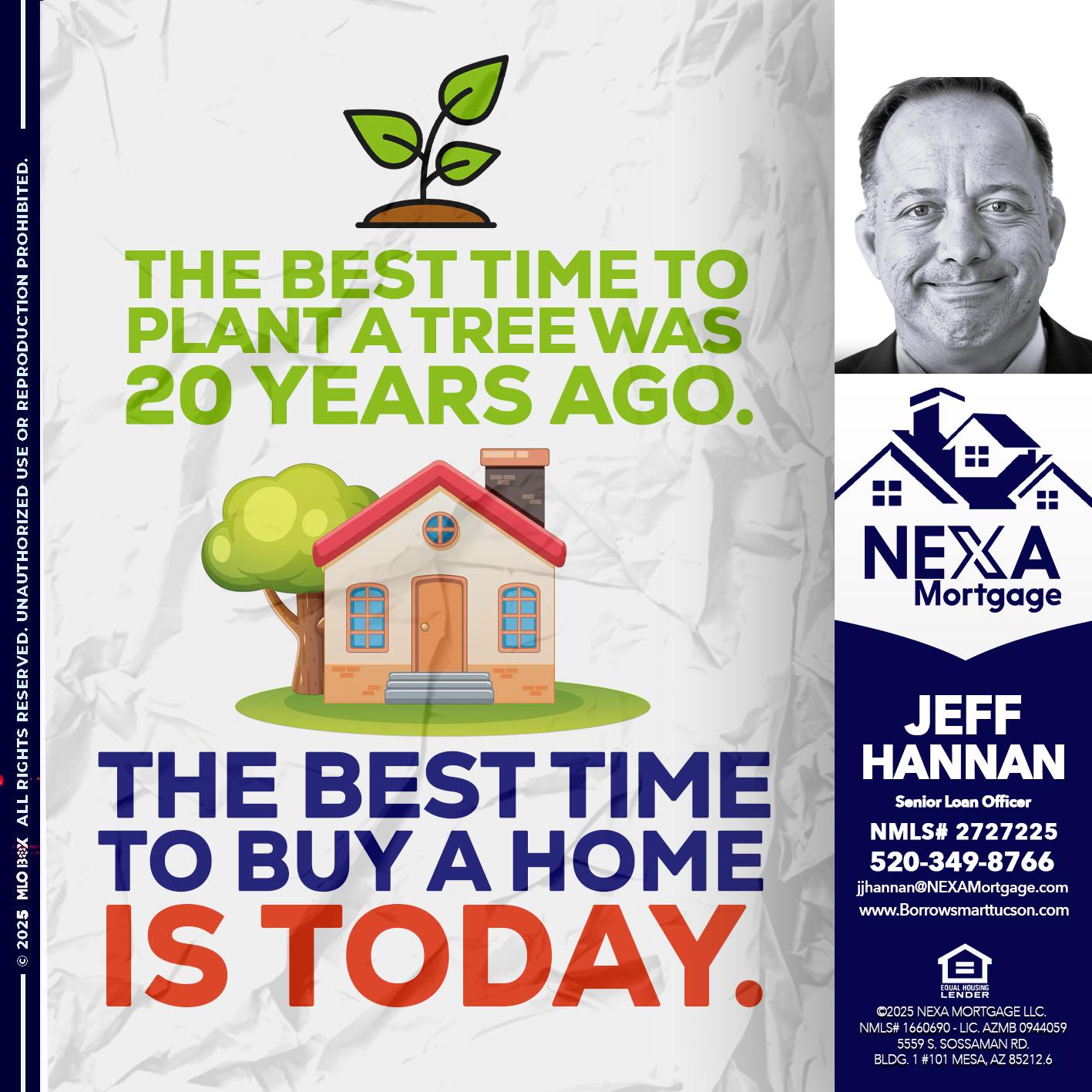 BEST TIME TO - Jeff Hannan -Senior Loan Officer