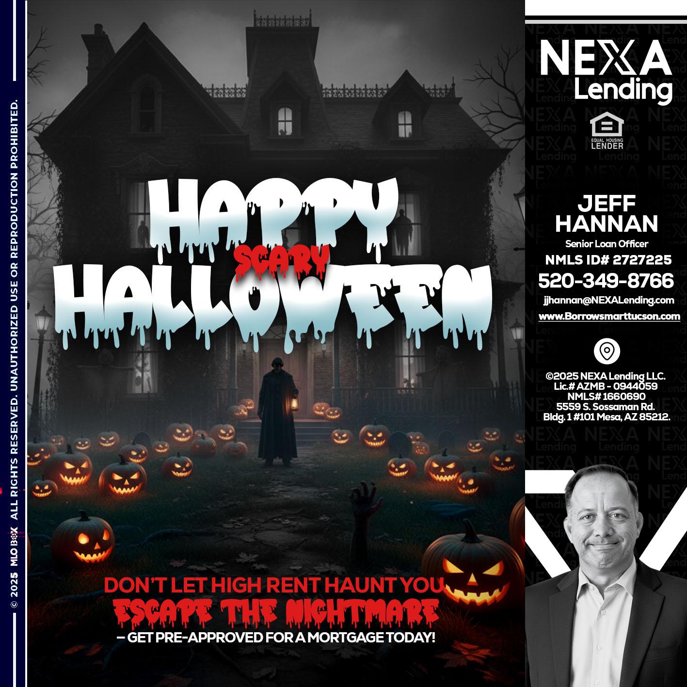 HAPPY HALLOWEEN - Jeff Hannan -Senior Loan Officer