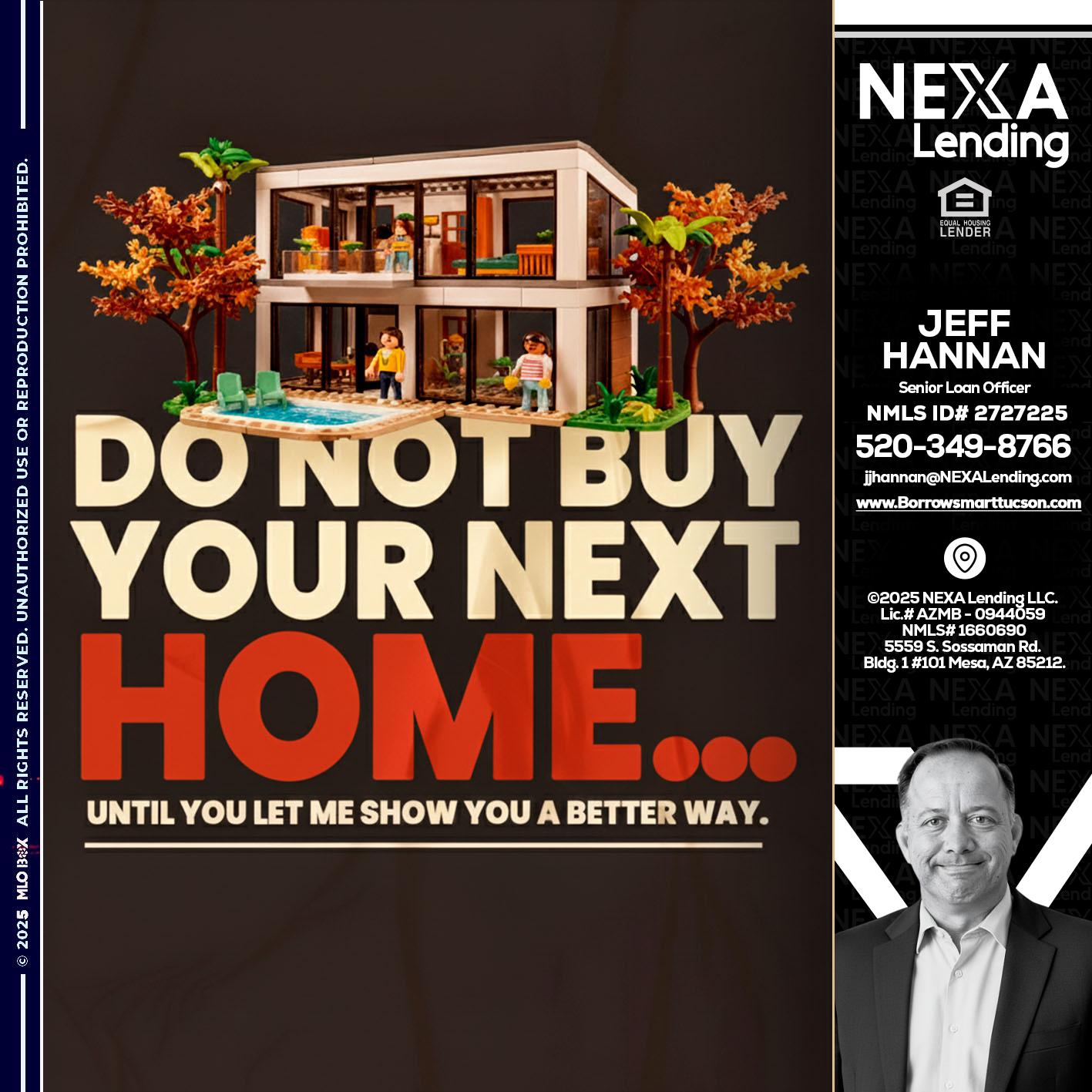 DO NOT BUY - Jeff Hannan -Senior Loan Officer