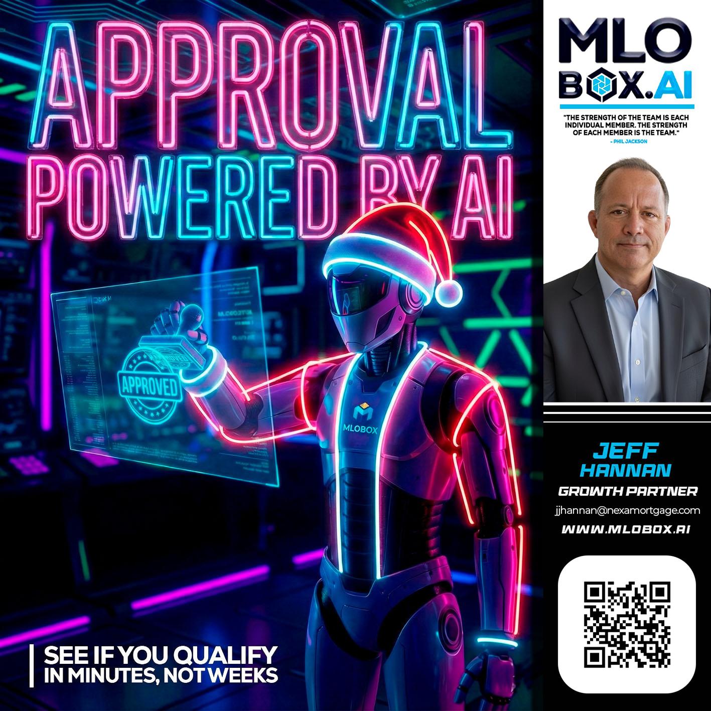 APPROVAL BY AI - Jeff Hannan -Senior Loan Officer