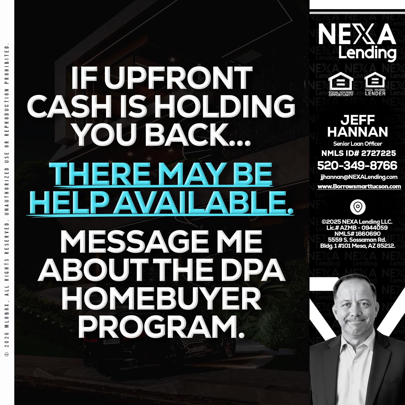 IF UPFRONT - Jeff Hannan -Senior Loan Officer