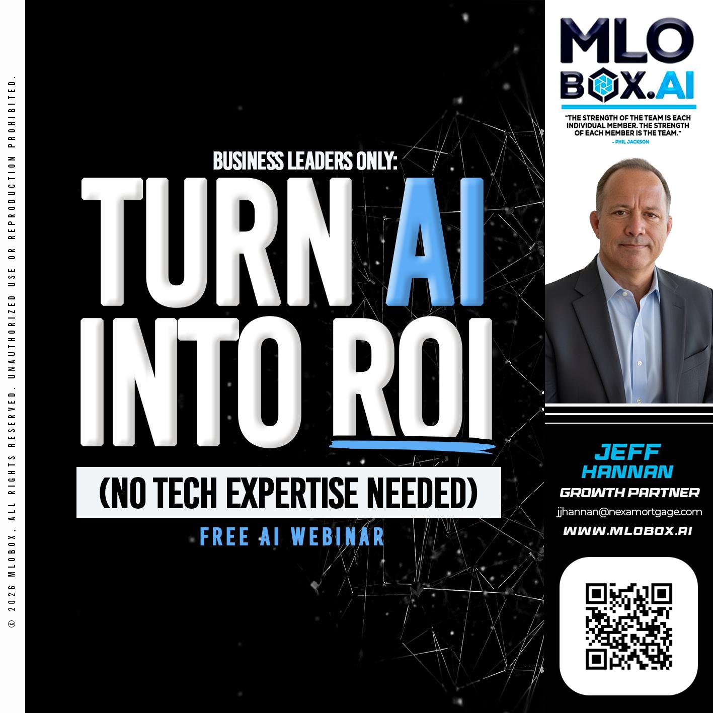 TURN AI - Jeff Hannan -Senior Loan Officer