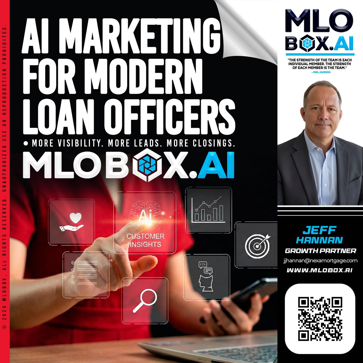 AI MARKETING - Jeff Hannan -Senior Loan Officer