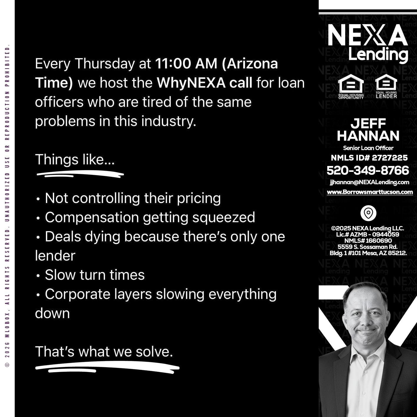 WHY NEXA - Jeff Hannan -Senior Loan Officer